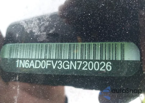 2016 Nissan Frontier Sl z USA, uszkodzony, nr VIN 1N6AD0FV3GN720026